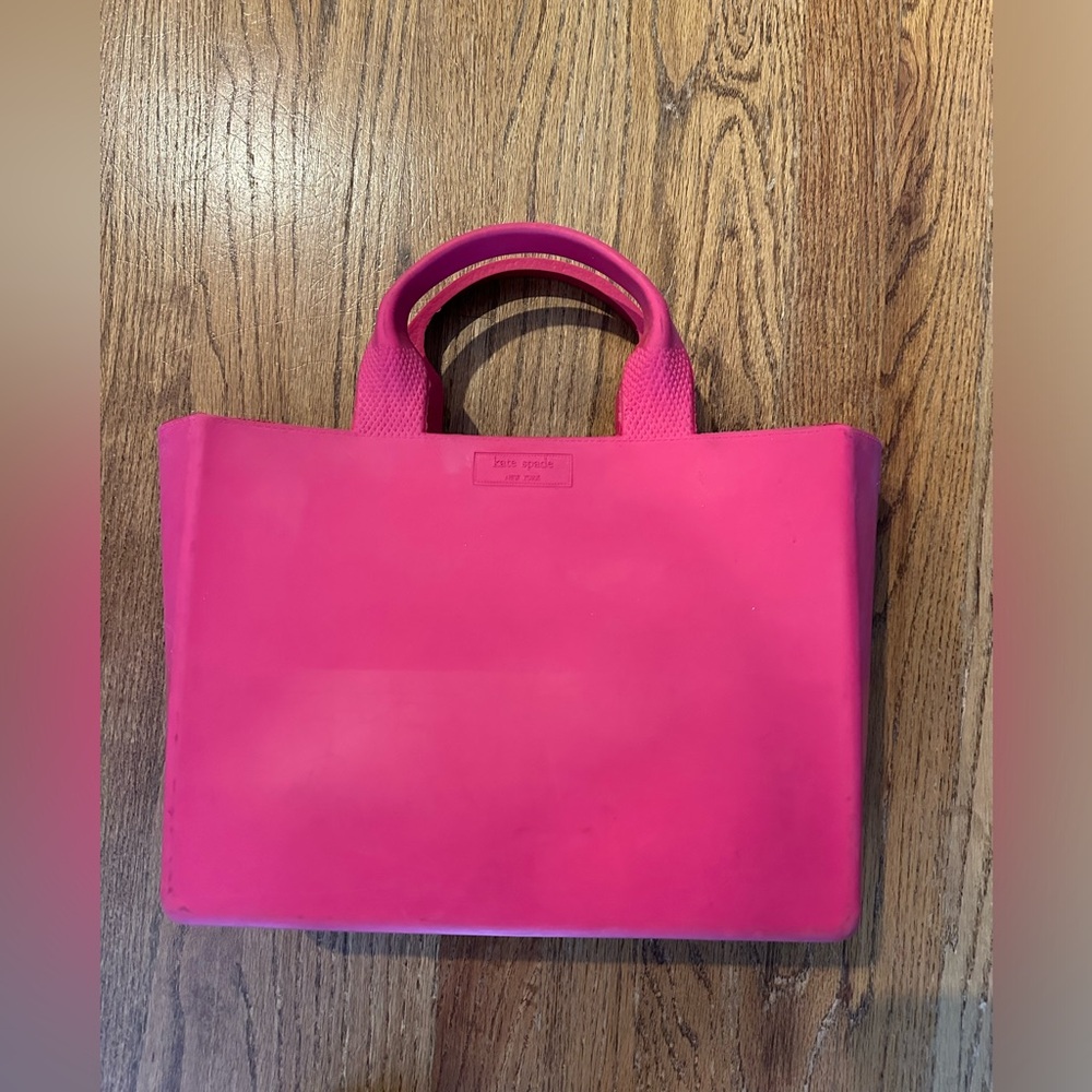 Kate Spade Quinn Rubber Top Handle Tote Bag